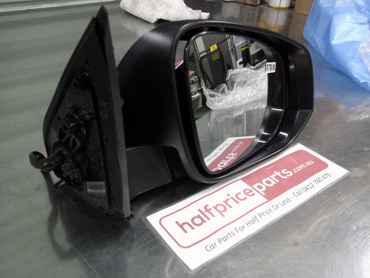 Toyota Hilux SR/Workmate Genuine Right Hand Outer Electric Mirror Assembly With Indicator (No Mirror Scalp) New Part