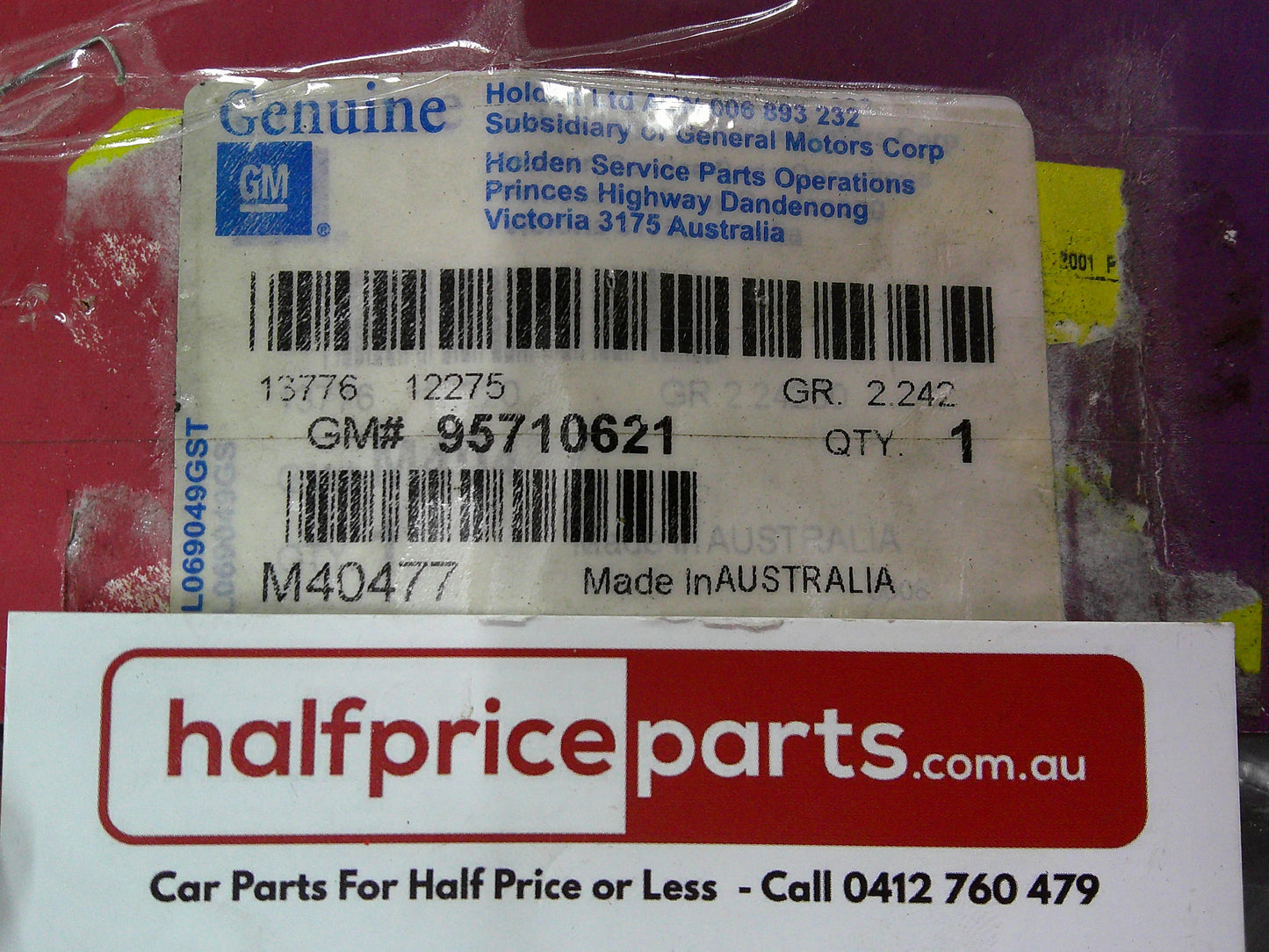 Holden VN VG Commodore Genuine 6Cyl Spark Plug Lead Set New Part