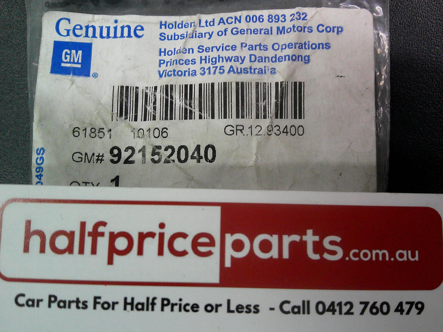 Saab 9-3/9-5 Genuine Body Trim Side Skirt Clip New Part
