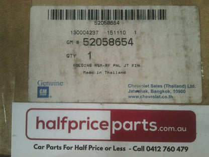 Holden RG Colorado Genuine Left Rear Roof Trim Moulding New Part