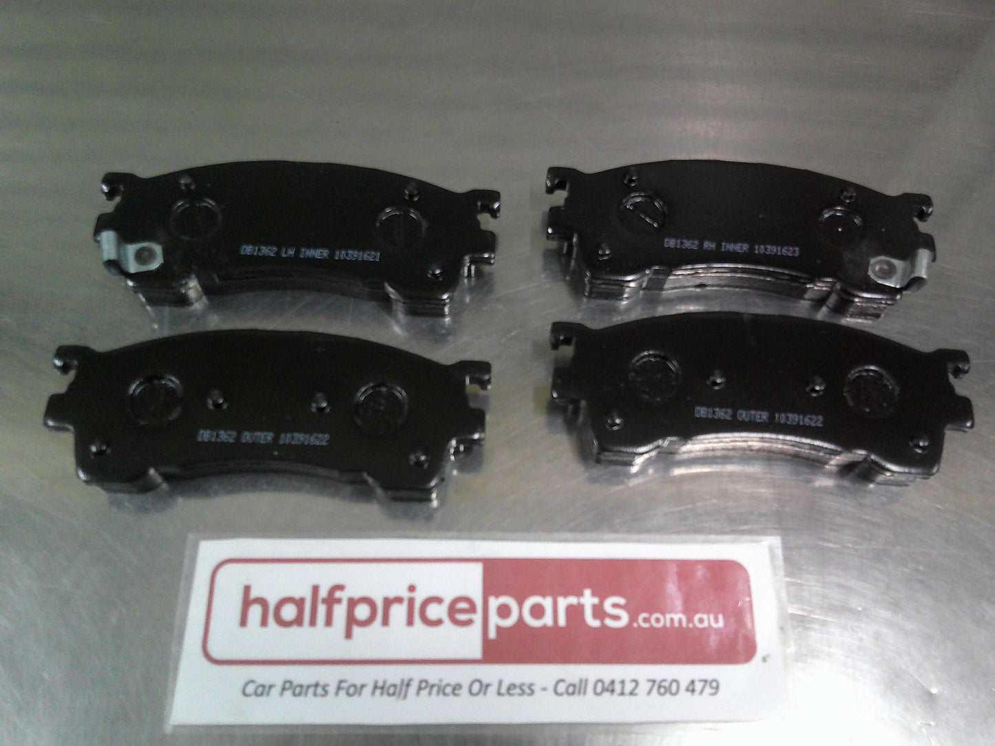 Calibre Front Brake Pads Suits Ford Laser/Mondeo/Mazda 323 Astina/Premacy/Kia Spectra New Part