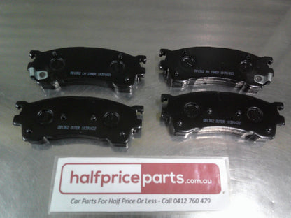 Calibre Front Brake Pads Suits Ford Laser/Mondeo/Mazda 323 Astina/Premacy/Kia Spectra New Part