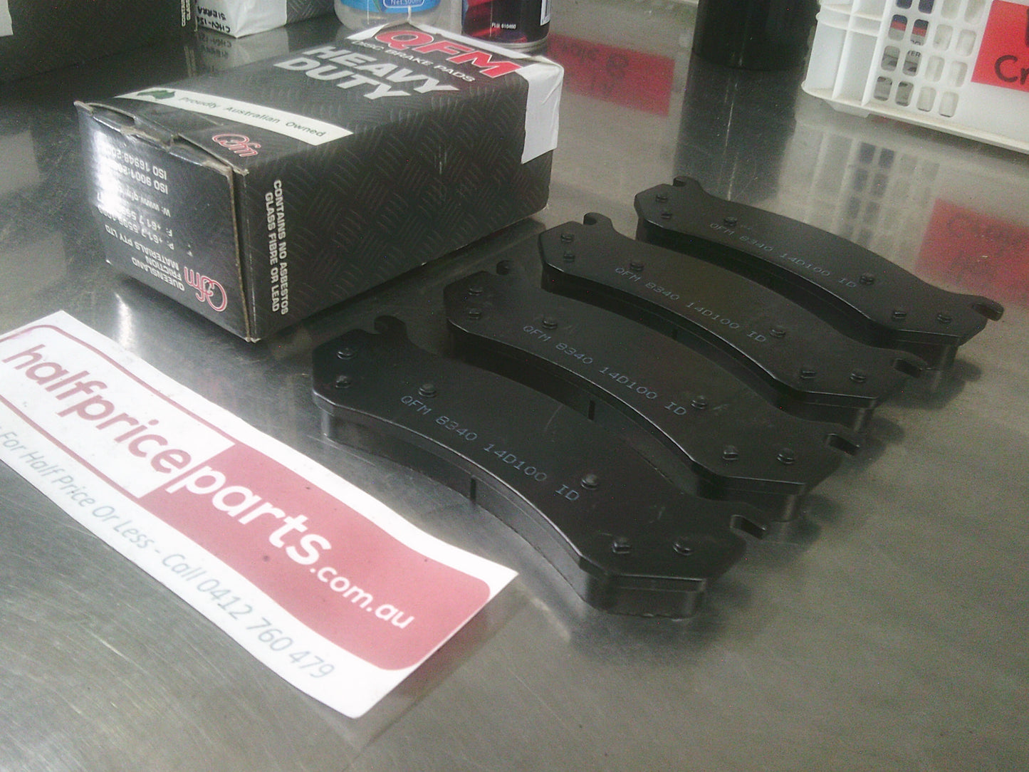QFM Heavy Duty Rear Brake Pad Set Suits Chevrolet/Cadillac/GMC New Part