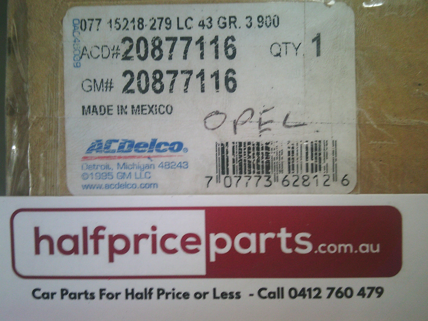 Holden CG Captiva Genuine Fuel Pump Control Module New Part