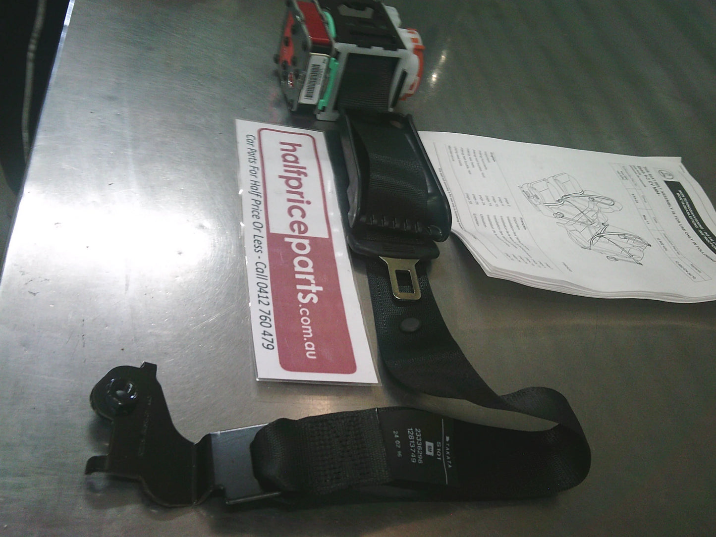 Saab 9-3 Convertible Genuine Front Seat Belt ASM New Part