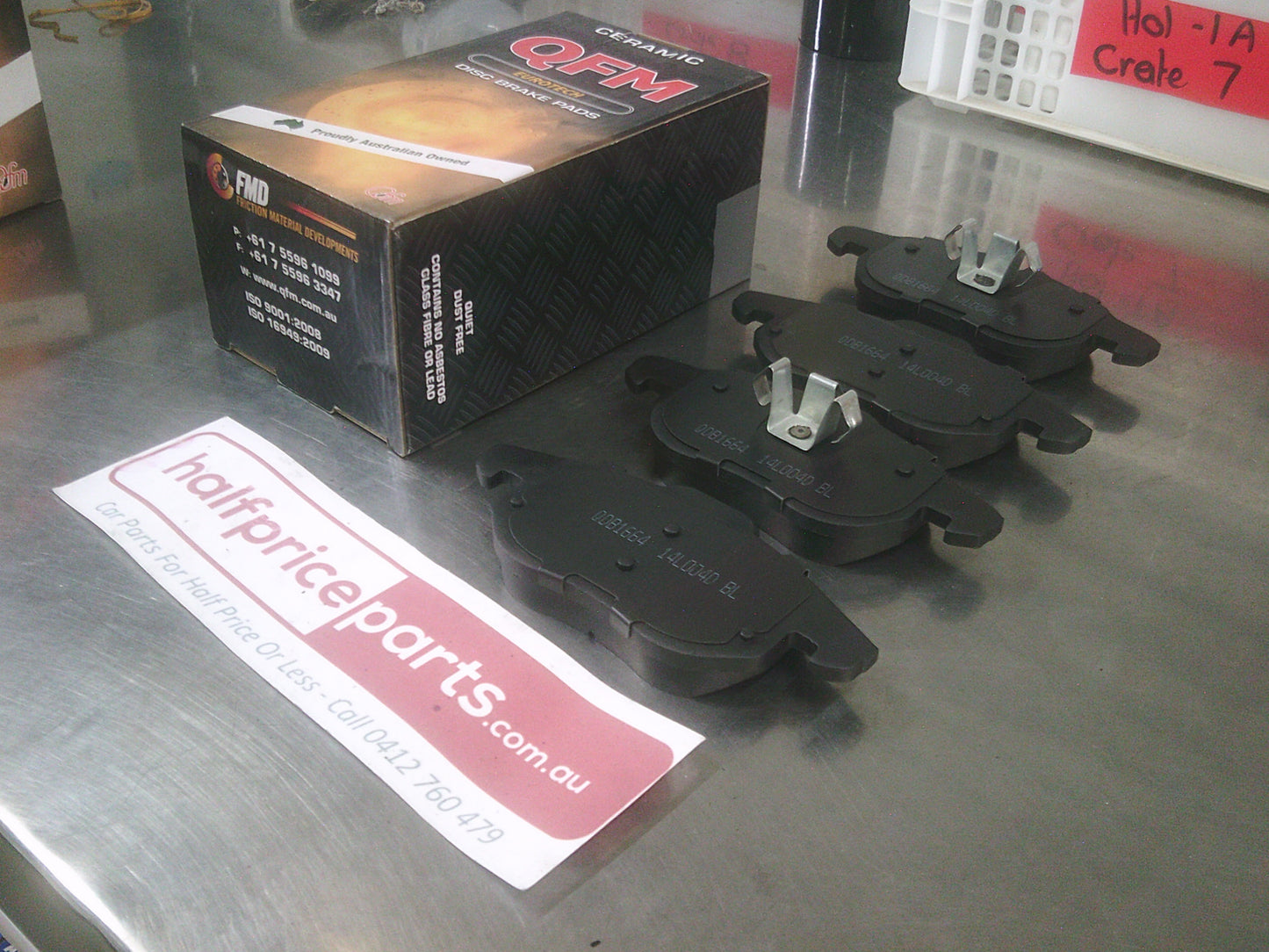 QFM Performance Front Brake Pad Set Suits Holden/SAAB New Part