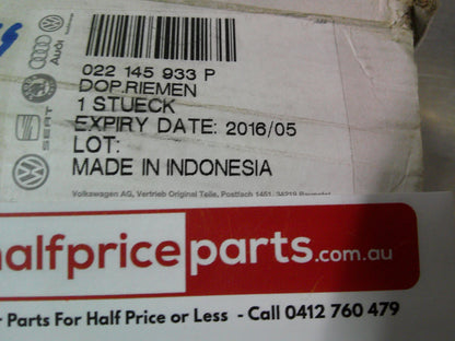 VW Touareg/Porsche Cayenne/Audi Q7 Genuine Ribbed Drive Belt New Part