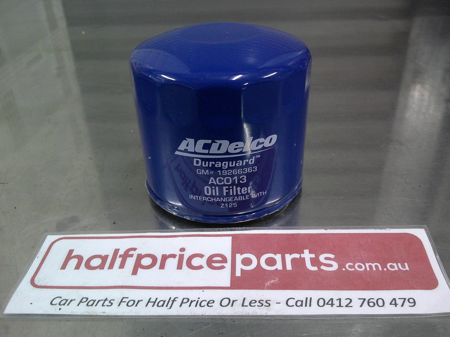 AcDelco Oil Filter (Z125) Suits Holden Barina/Suzuki Swift/Serria/Daihatsu Charade/Hijet/ New Part