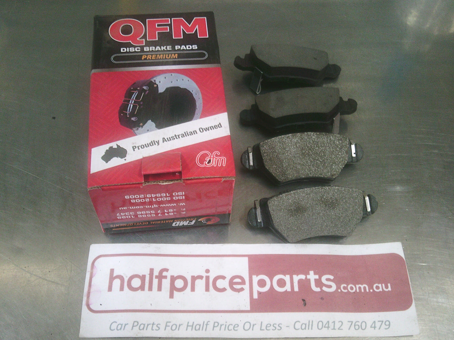 QFM Premium Rear Brake Pad Set Suits Holden Astra/Zafira New Part