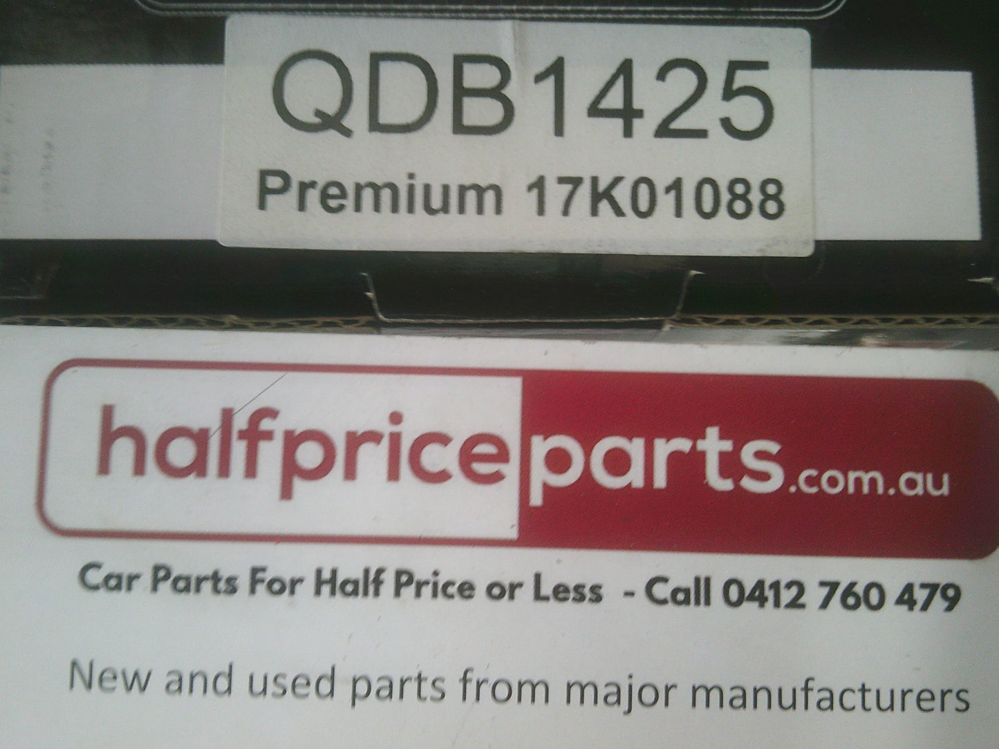 QFM Premium Rear Brake Pad Set Suits Holden Astra/Zafira New Part