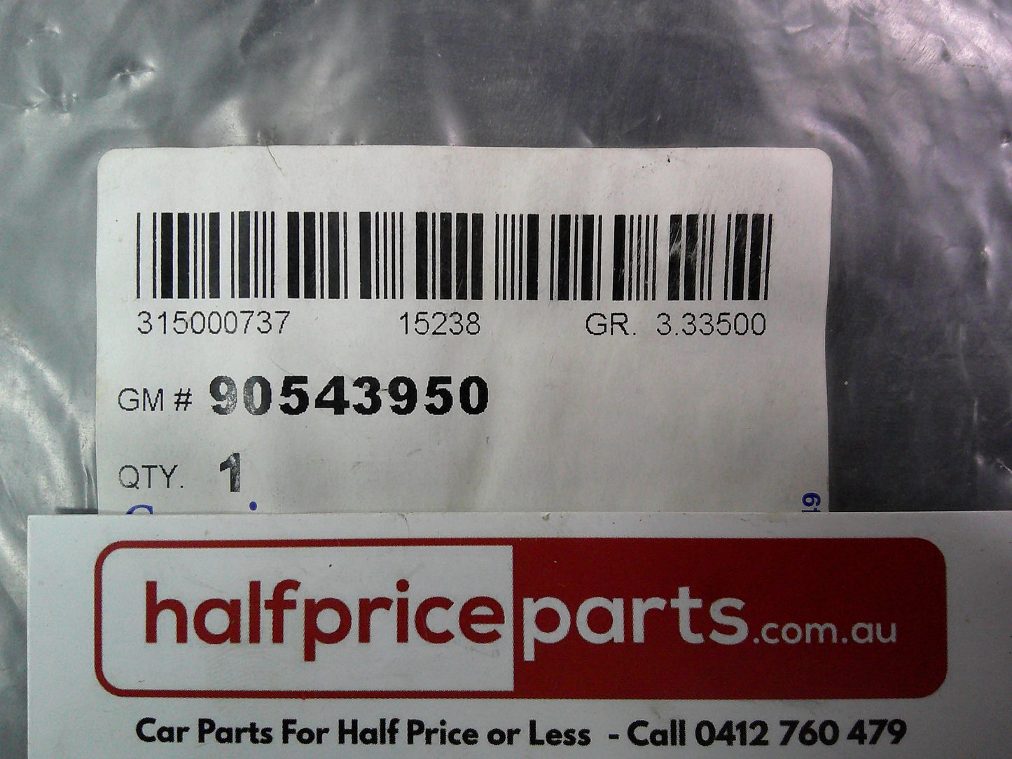 Holden Vectra C Genuine Throttle Body Gasket New Part