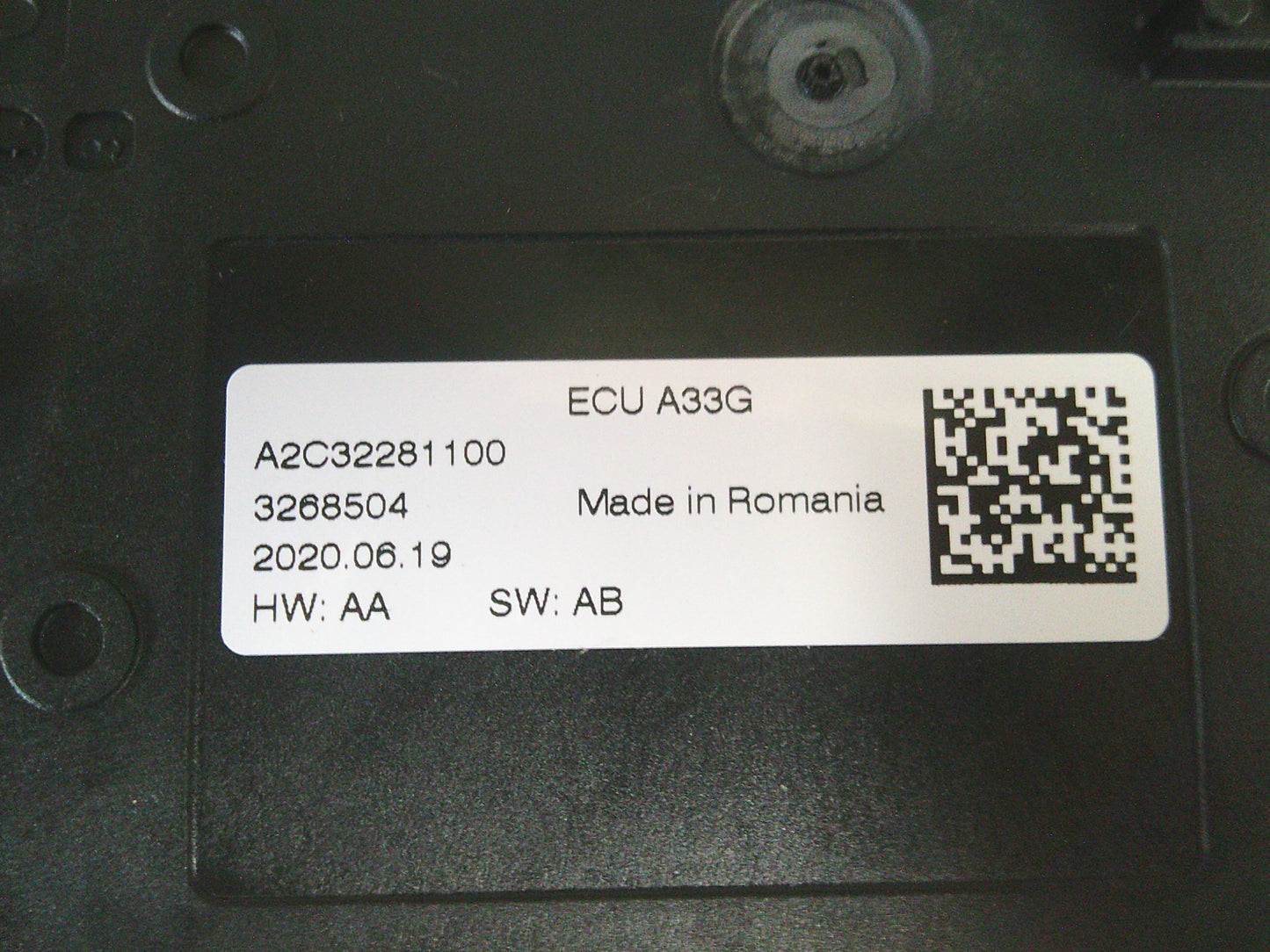 Holden Cascada Genuine Electronic Parking  Brake Control Module Assembly New Part