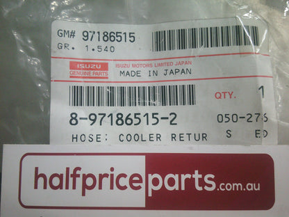 Holden TF Rodeo Genuine Cooler Return Hose - New Part