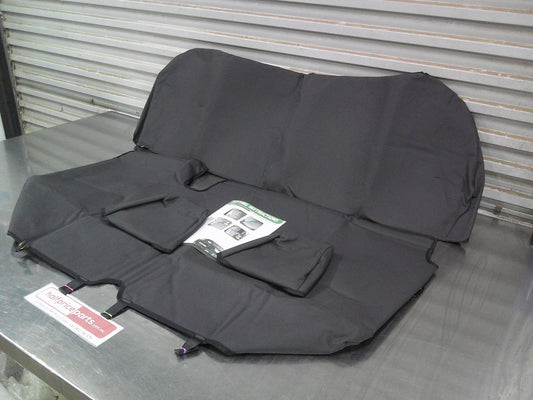 Ironman Rear Canvas Seat Covers Suits Nissan Navara NP300 Dual Cab New Part