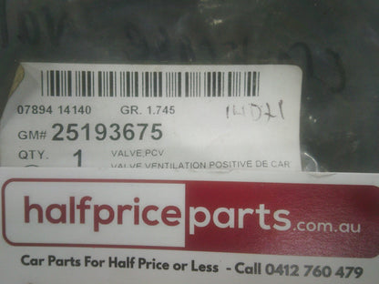 Holden Barina Spark Genuine Crankcase Valve New Part