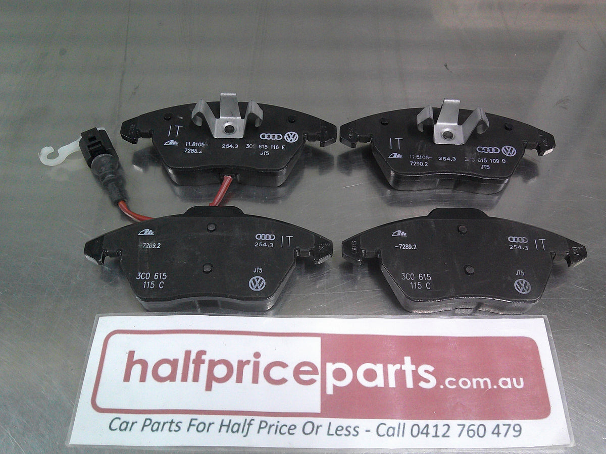 VW GTI/CC/Golf/Passat/Eos/TT/Jetta/Audi A3 Genuine Front Disc Break Pad Set New Part