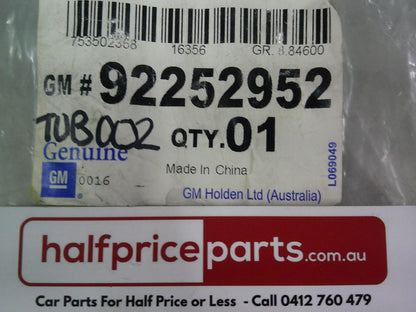Holden VF Commodore/WM Caprice Genuine Heater Inlet Pipe New Part
