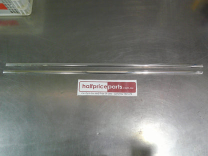 Holden JB/JD Camira Genuine Chrome Rear Door Outer Moulding (Sold As Pair Only) New Part