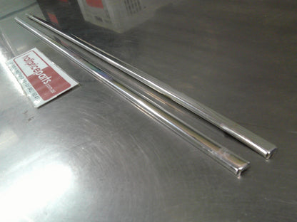 Holden JB/JD Camira Genuine Chrome Rear Door Outer Moulding (Sold As Pair Only) New Part