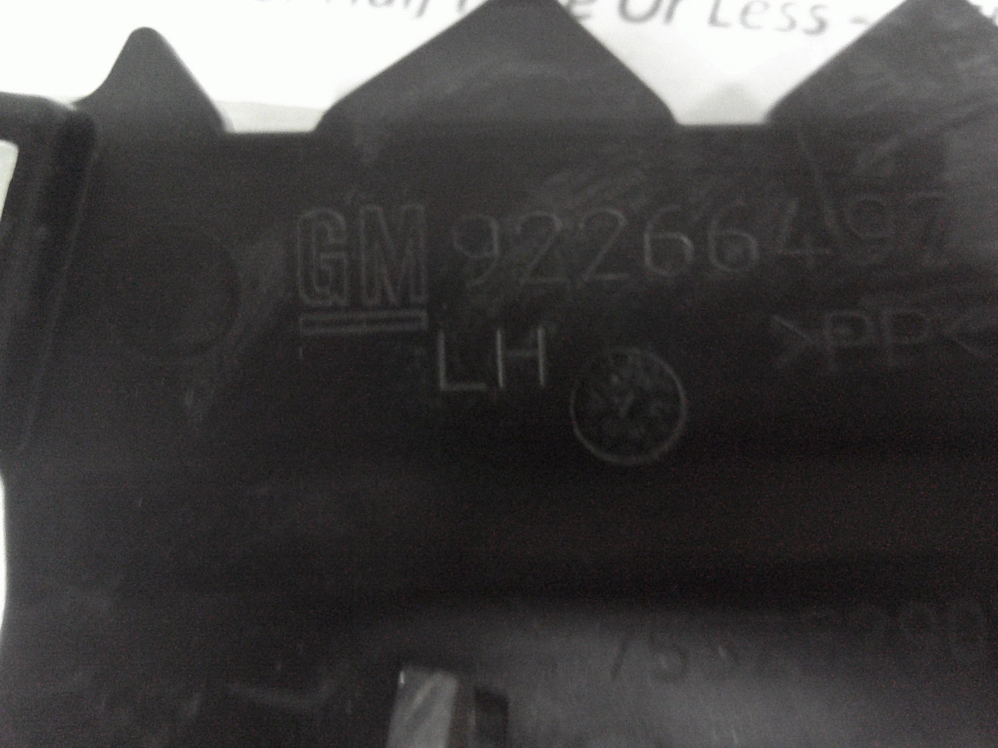 Holden VF/Evoke/Ute Commodore Genuine Left Hand Lower Air Baffle New Part