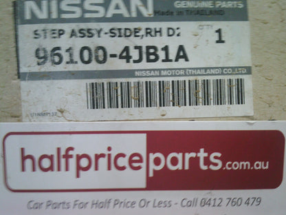 Nissan Navara NP300/D23 Dual Cab Right Hand Replacement Side Step (ONLY)  New Part.