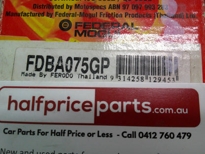 Ferodo Rear Brake Pads Set Suits Ford Explorer New Part