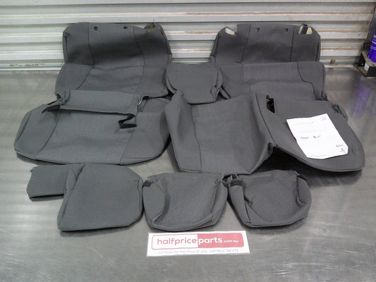 Toyota Prado GX/GXL Genuine 2nd Row Seat Covers (Grey Fabric) New Part