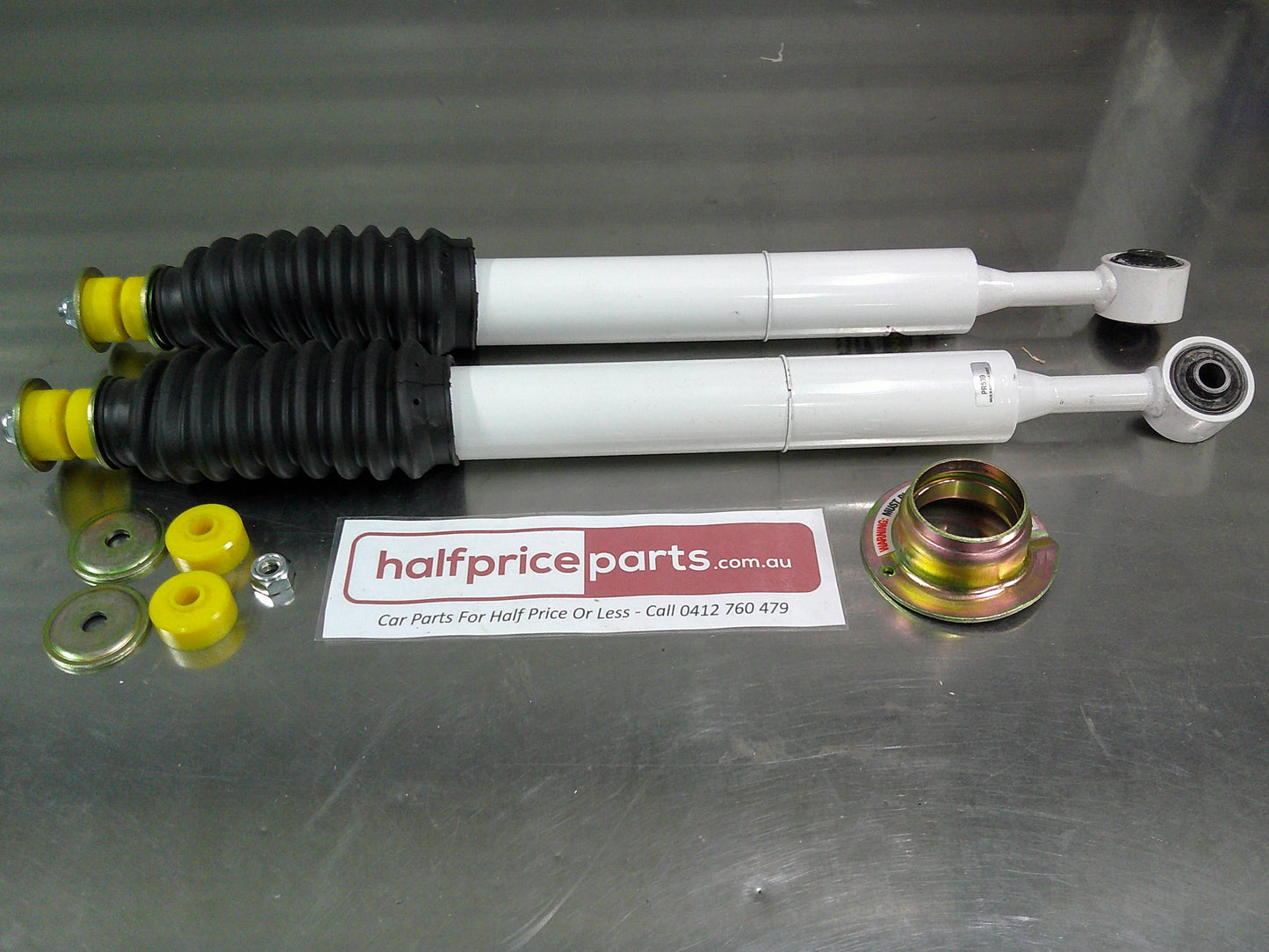 Raw White Predator 4X4 Rear Shock Suits Toyota Prado 150 (Sold As Pair Only) New Part