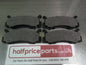 QFM Premium Rear Brake Pads Suits Ford Laser/Meteor/Capri/Mazda 323/Astina/Turbo/Daihatsu Charade New Part