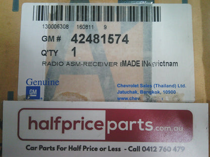 Holden RG Colorado Genuine Radio ASM Receiver New Part