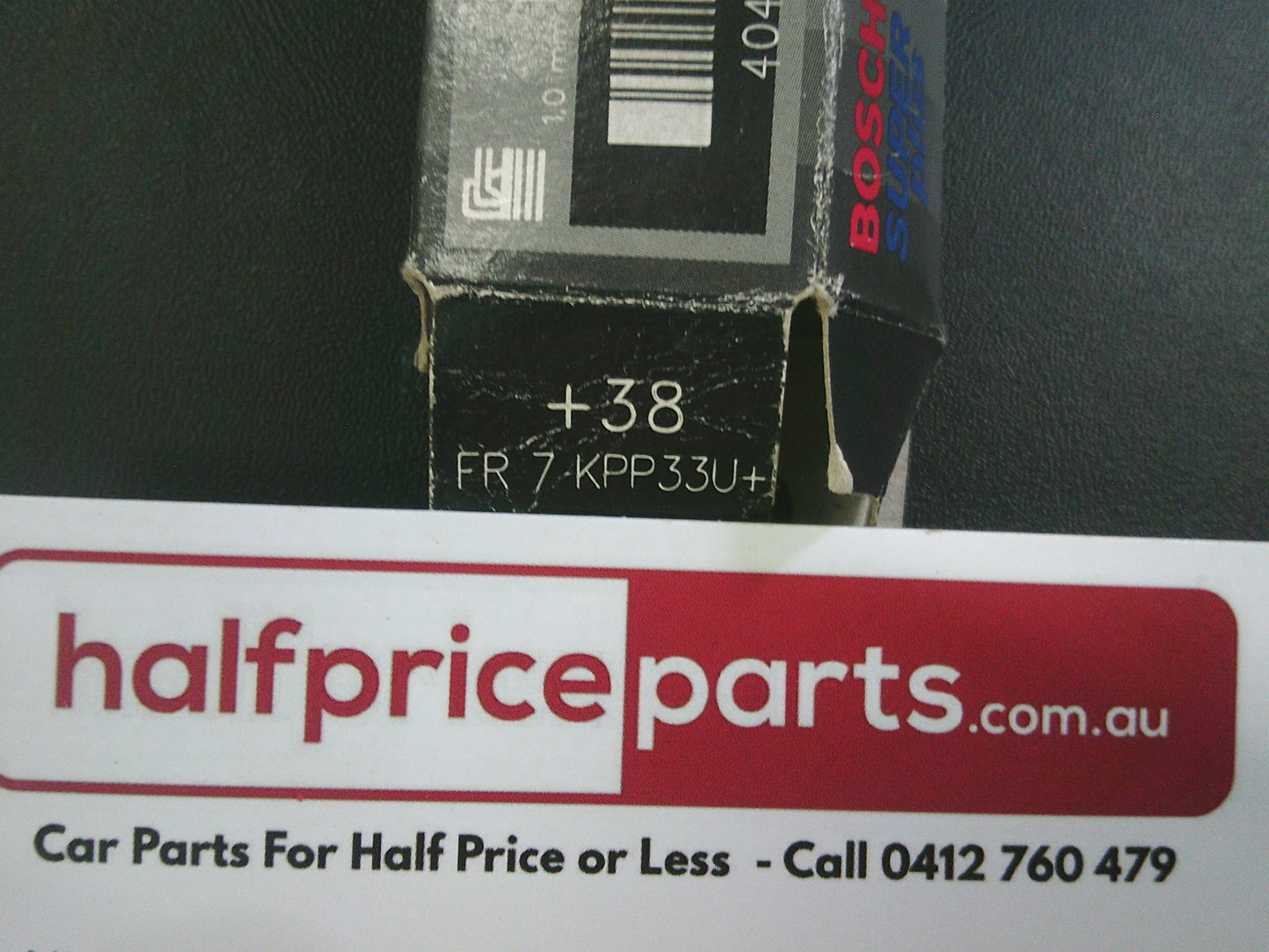 Bosch Spark Plug FR7KPP33U Suits Audi/Bentley/Ford/Holden/Honda/Hyundai/Land Rover/Lexus/Lotus/Mazda/Mercedes-/MG/Benz/Mitsubishi/Nissan/Rover/Subaru/Toyota/Volvo
