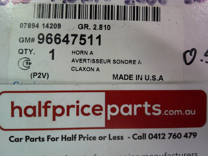 Holden EP Epica Genuine Low Tone Horn New Part