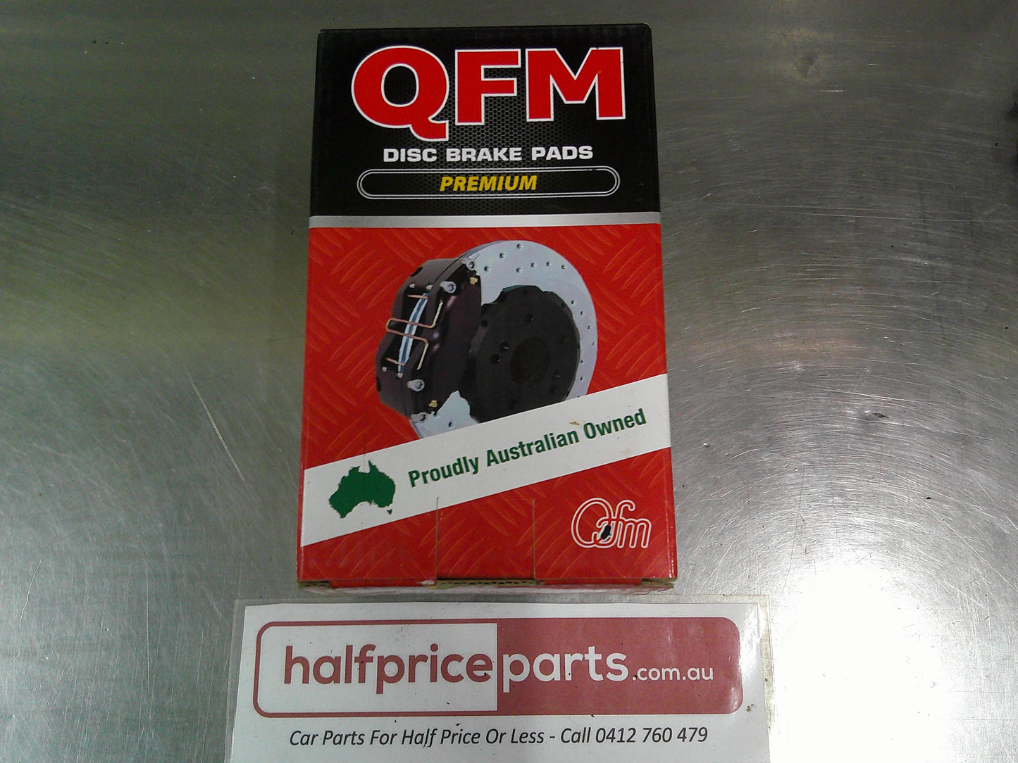 QFM Premium Rear Brake Pads Suits Ford Laser/Meteor/Capri/Mazda 323/Astina/Turbo/Daihatsu Charade New Part