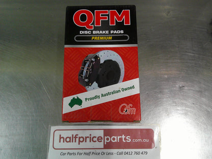 QFM Premium Rear Brake Pads Suits Ford Laser/Meteor/Capri/Mazda 323/Astina/Turbo/Daihatsu Charade New Part