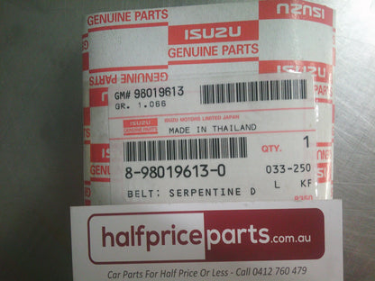 Holden Rodeo/Colorado/Captiva Genuine Serpentine Drive Belt - New Part