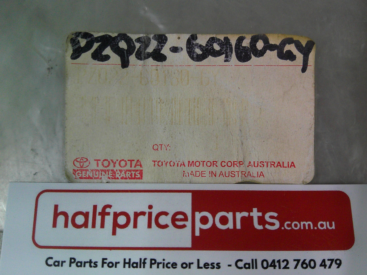 Toyota Prado 150 GX/GXL Genuine 3rd Row Seat Covers (Grey Fabric) New Part