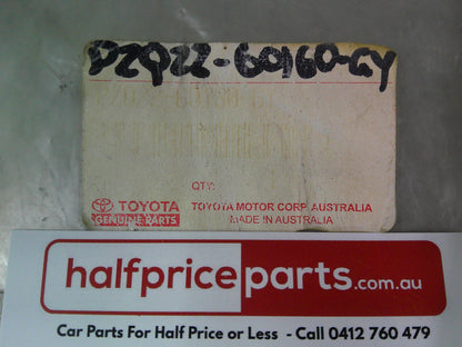 Toyota Prado 150 GX/GXL Genuine 3rd Row Seat Covers (Grey Fabric) New Part