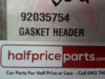 Holden VL/VR/VN/VG Commodore/Calais Genuine Exhaust To Extractor Gasket New Part