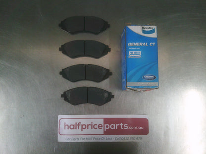 Bendix Front Brake Pad Set Suits Daewoo Nubira/Lanos/Cielo/Holden Viva New Part