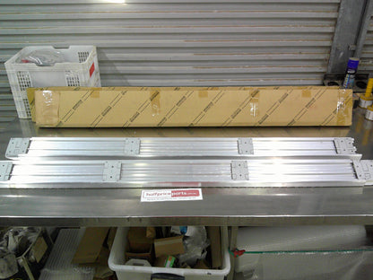 Toyota Landcruiser 80 Series Genuine Left And Right Alloy Side Step Plates New Part