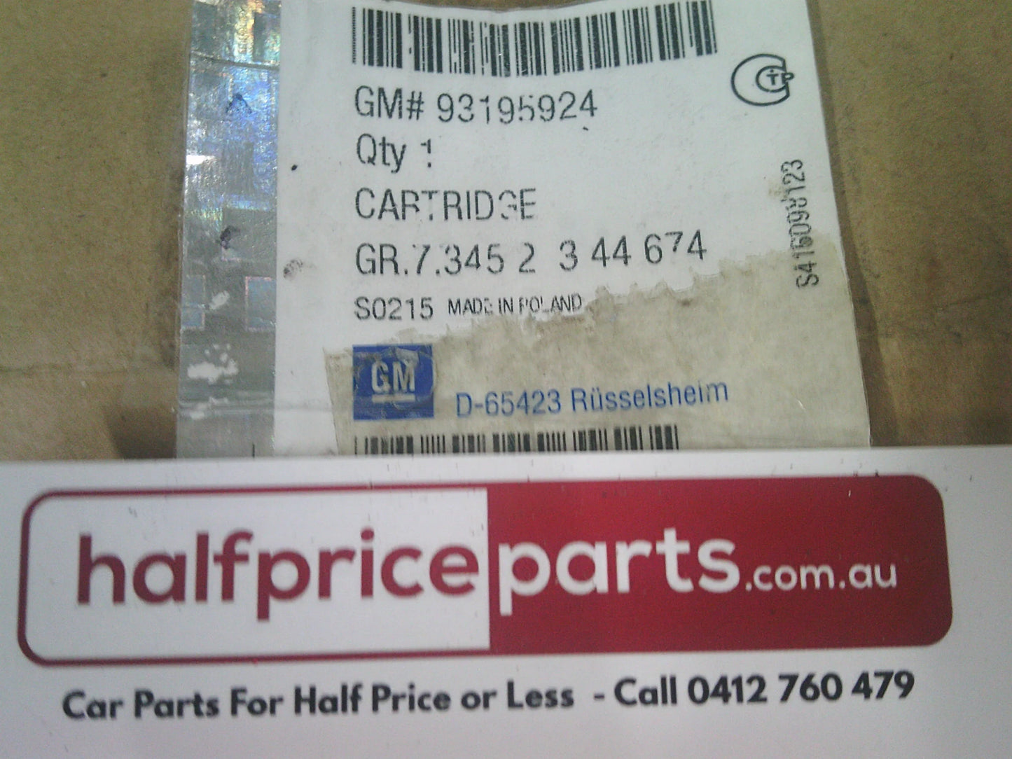 Holden AH Astra Genuine Left Hand Front Strut Assembly New Part