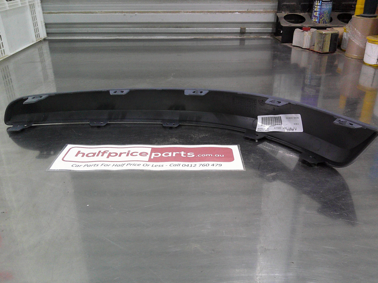 Holden AH Astra Genuine Left Hand Rear Bumper Protector Corner Moulding New Part