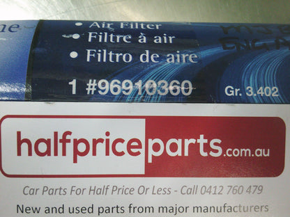 Holden CD/MJ Barina Genuine Engine Air Filter - New Part