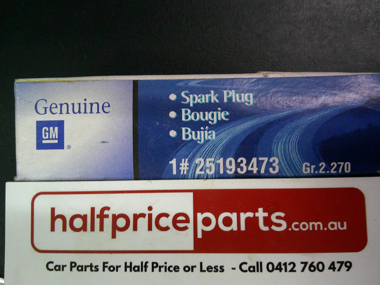 GM Genuine Spark Plug Suits Holden XC Combo/AH Astra/XC Tigra/JG Cruze/TM Barina/TJ Trax New Part