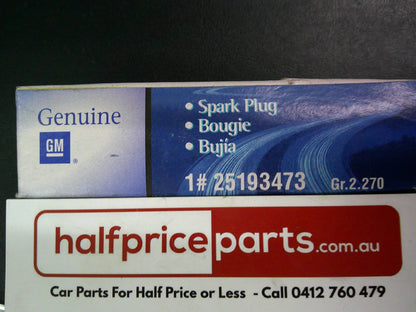 GM Genuine Spark Plug Suits Holden XC Combo/AH Astra/XC Tigra/JG Cruze/TM Barina/TJ Trax New Part