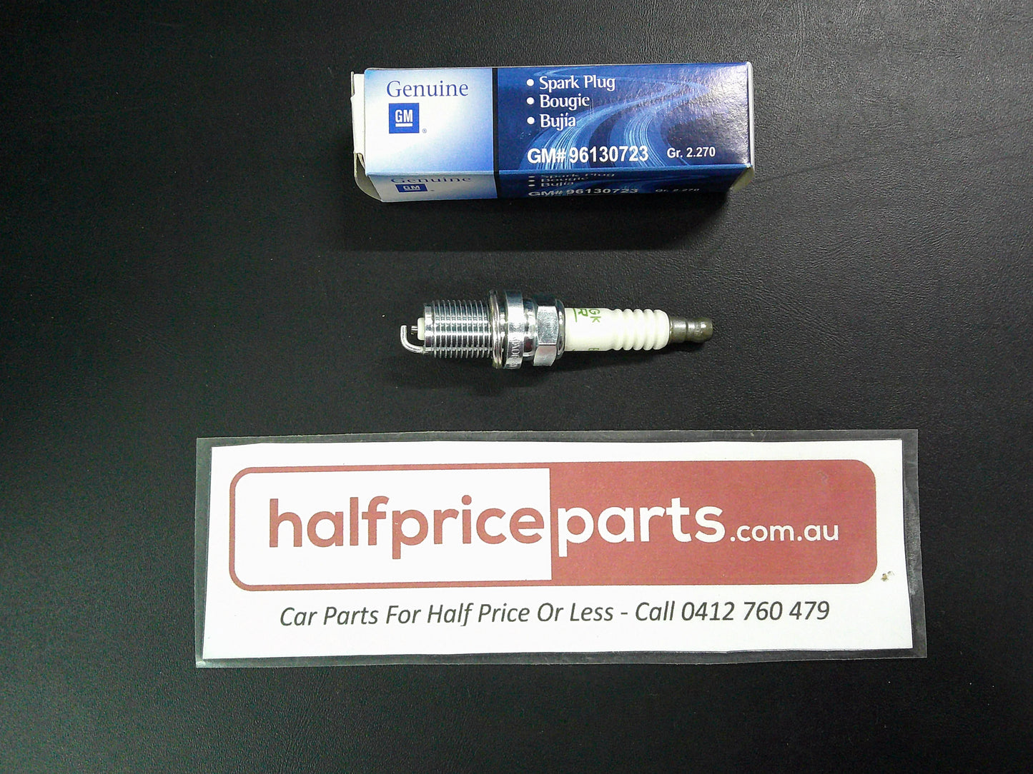 GM Genuine Spark Plug Suits Alfa Romeo/Audi/Bentley/BMW/Chrysler/Citroen/Daewoo/Daihatsu/Dodge/Ford/FPV/Great Wall/Holden/Honda/HSV/Hyundai/Jeep/Kia/Land Rover/Lexus/Lotus/Mazda/Mercedes-Benz New Part