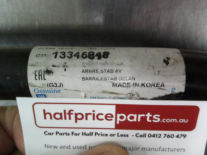 Holden JH Cruze Genuine Front Stabilizer Shaft Assembly (Sway Bar) New Part