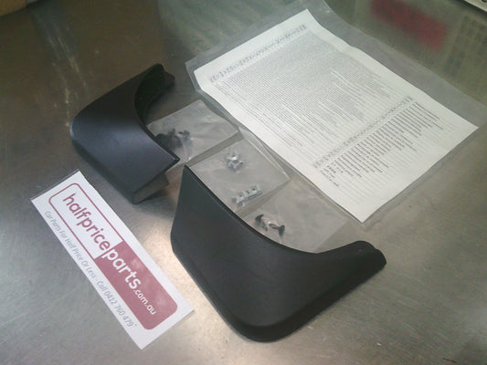 Holden MJ Spark Genuine Rear Set Mud Flap With Fitting Kit New Part