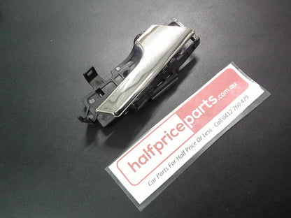 Holden TK Barina Genuine Right Hand (Drivers) Front Door Inner Chrome Handle Assy New Part .