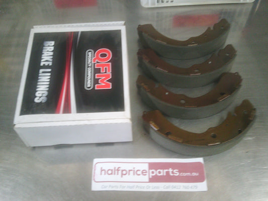 QFM Rear Brake Shoe Set Suits Holden/Mitsubishi/Isuzu New Part